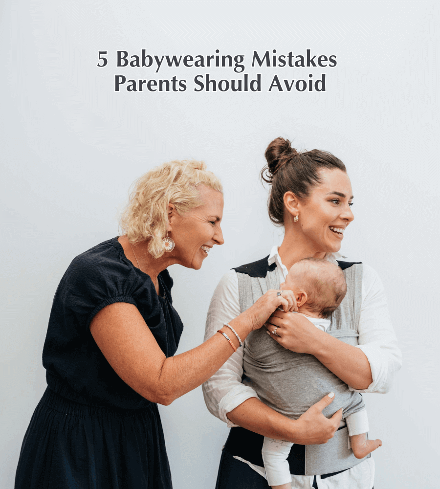 Babywearing Mistakes