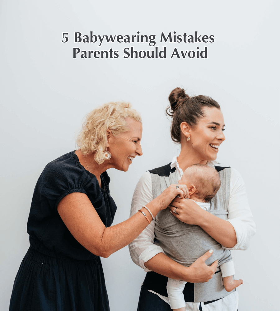 5 Babywearing Mistakes You Didn't Know You Were Making (And How to Fix Them!)