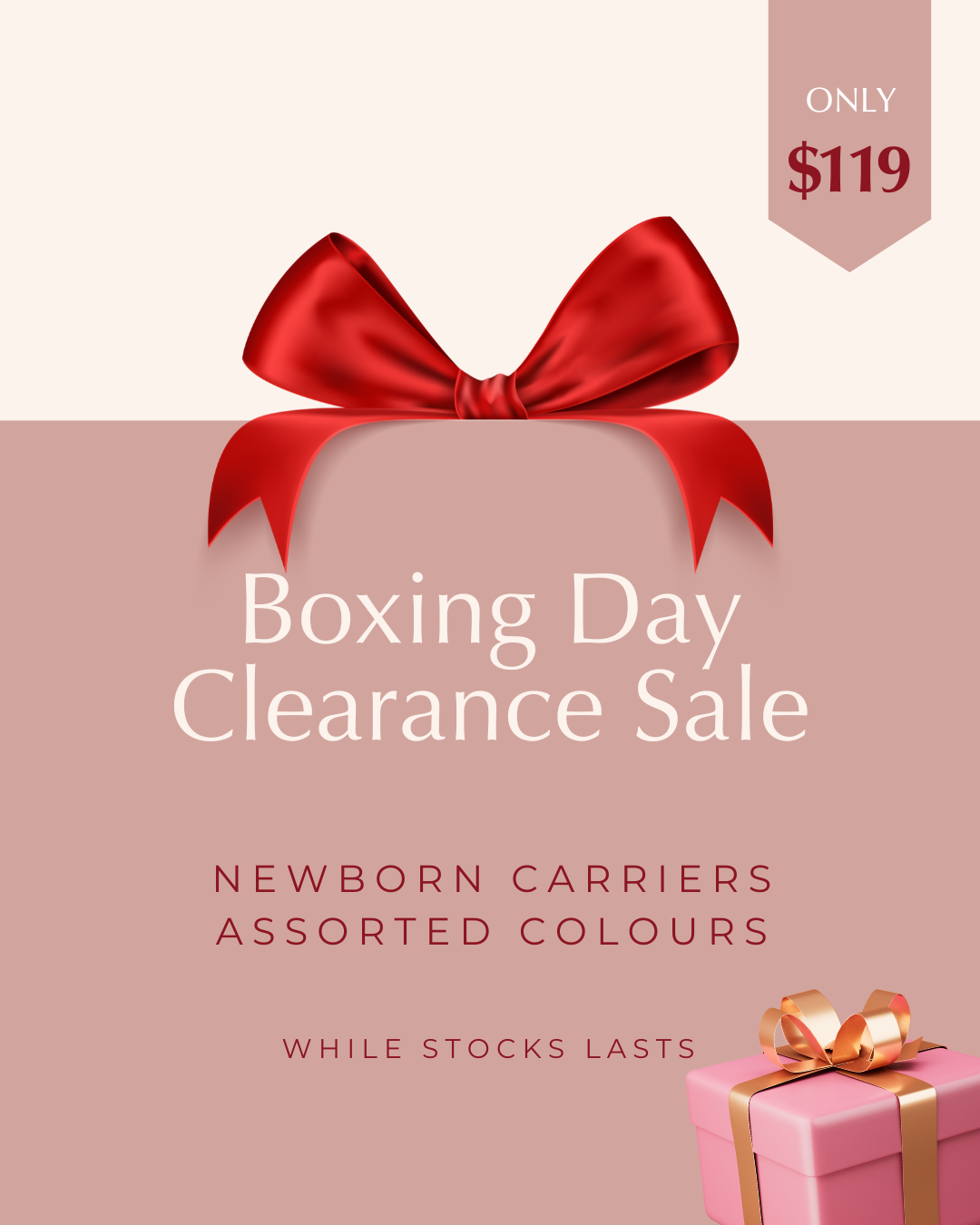 Boxing Day Clearance Sale